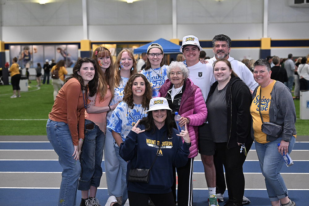 students smiling