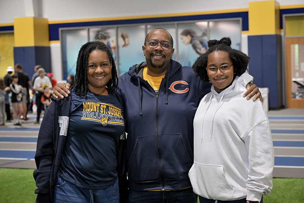 students smiling