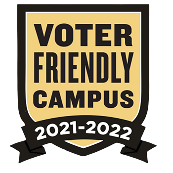 Voter Friendly Campus Designation Seal for 2021-2022