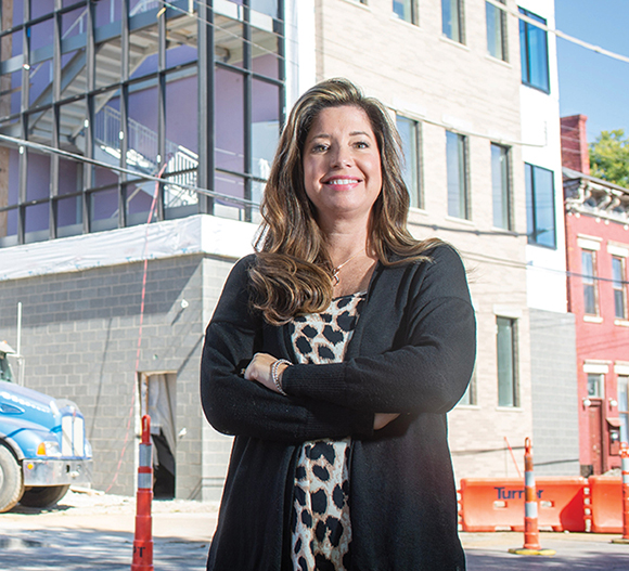 Danielle Amrine '07, CEO of Welcome House of Northern Kentucky