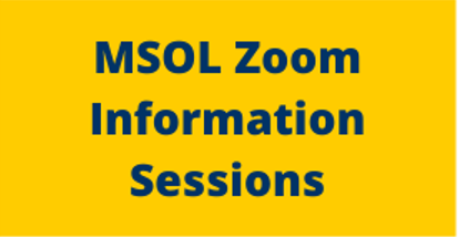 MSOL zoom information session icon