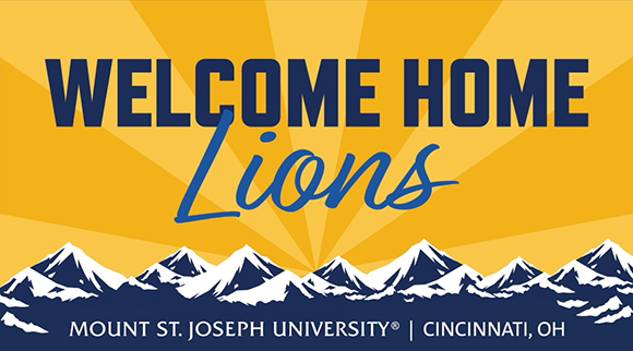 welcome back lions graphic