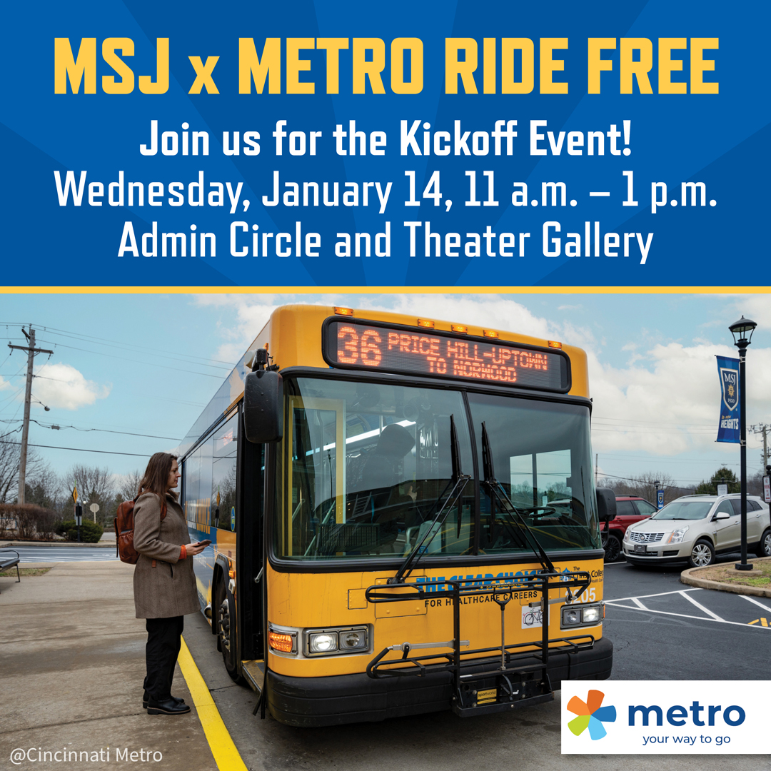 MSJ x Metro Ride Free Kickoff End